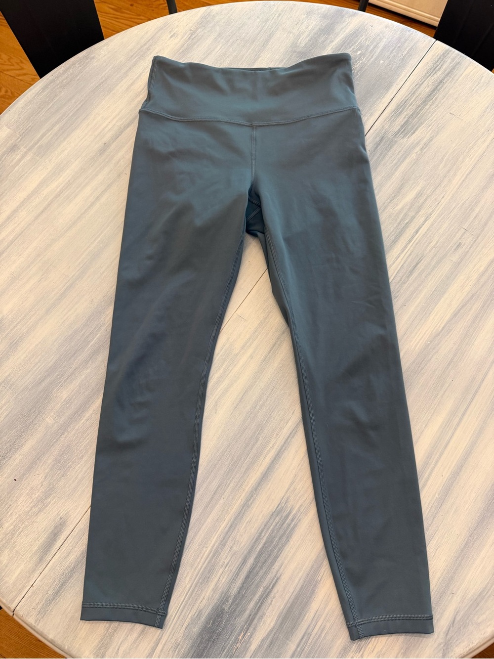 Athleta Elation Train High Waist Leggings Slate Teal Small
